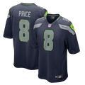 Seattle Seahawks Jadarian Price College Navy Team Game Jersey