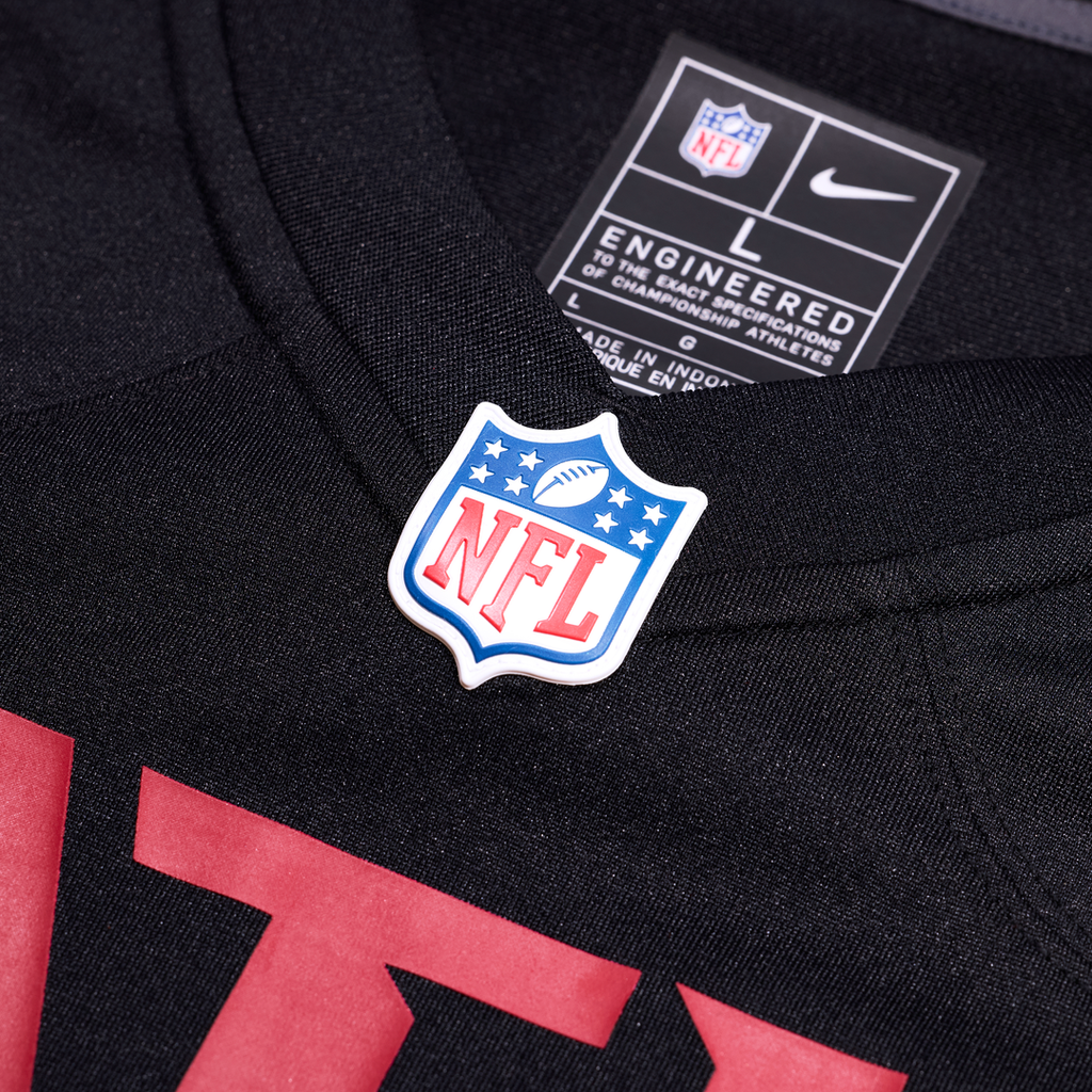 Atlanta Falcons Josh Woods Black Team Game Jersey