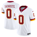 Washington Commanders Mike Sainristil White Vapor F.U.S.E. Stitched Limited Jersey