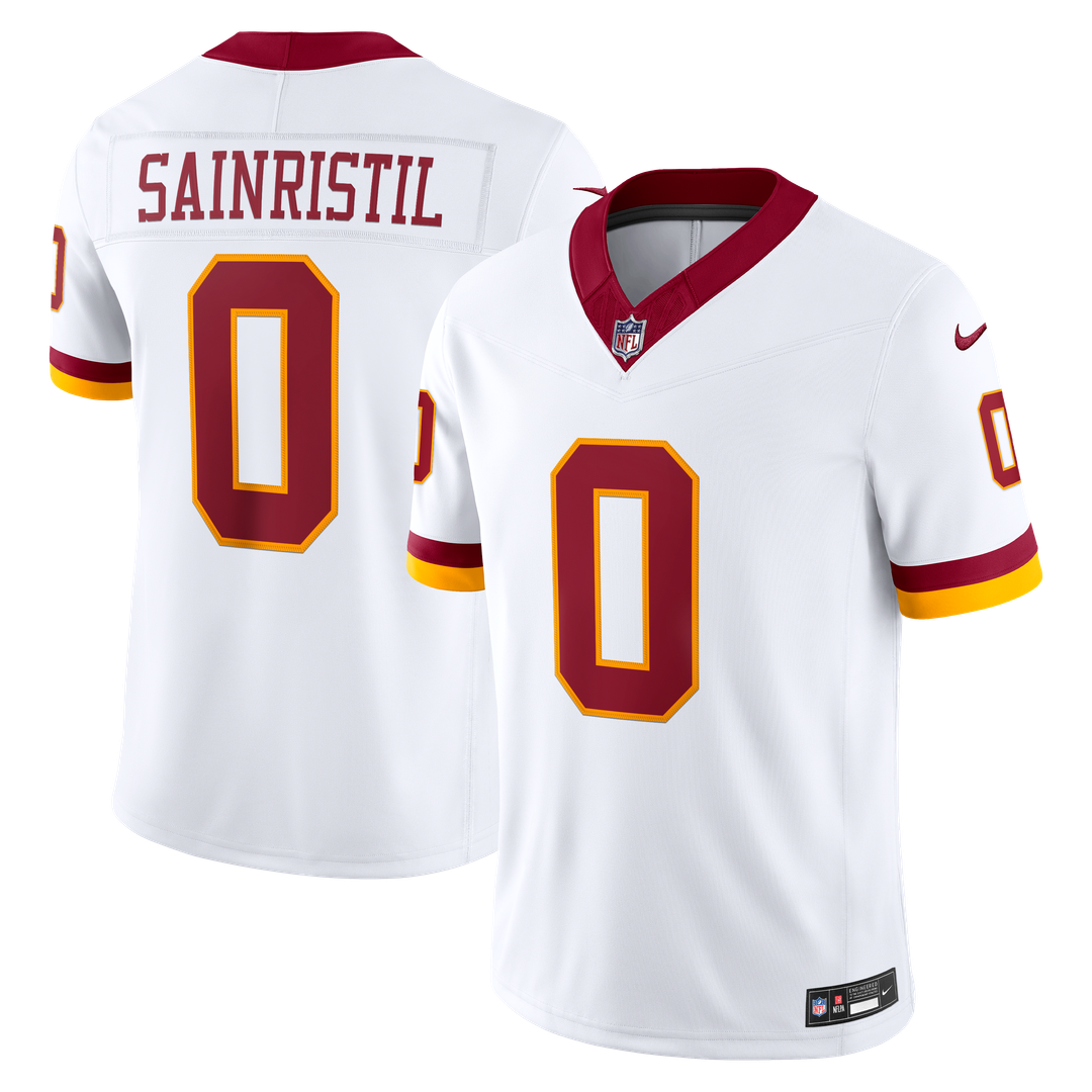 Washington Commanders Mike Sainristil Burgundy Team Vapor F.U.S.E. Stitched Limited Jersey