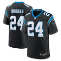 Carolina Panthers Jonathon Brooks Black Game Jersey