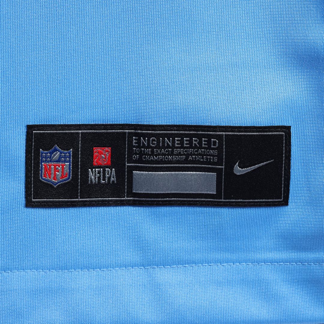 Tennessee Titans Eddie George Light Blue Retired Player Alternate Game Jersey