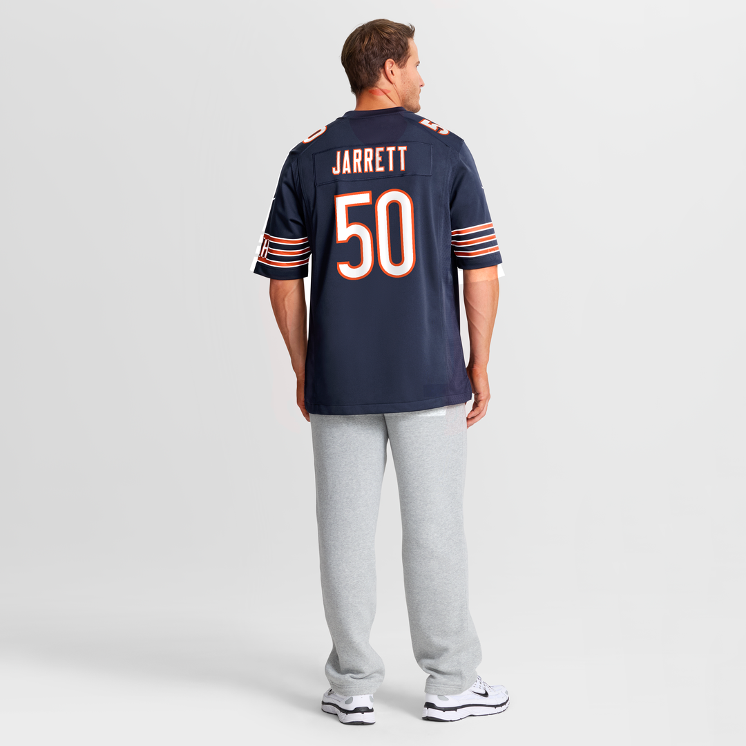 Chicago Bears Grady Jarrett Navy Team Game Jersey