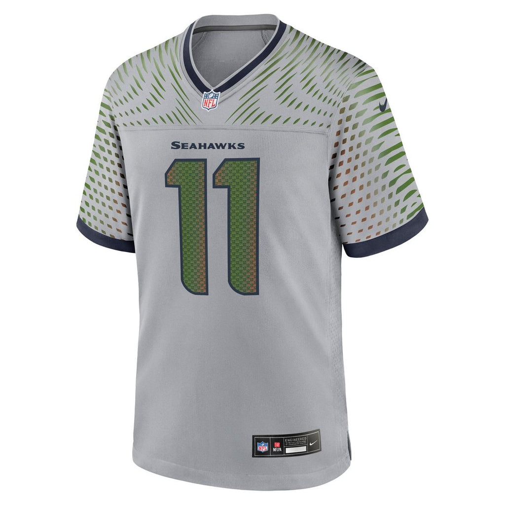 Seattle Seahawks Jaxon Smith-Njigba Gray Rivalries Collection Game Jersey