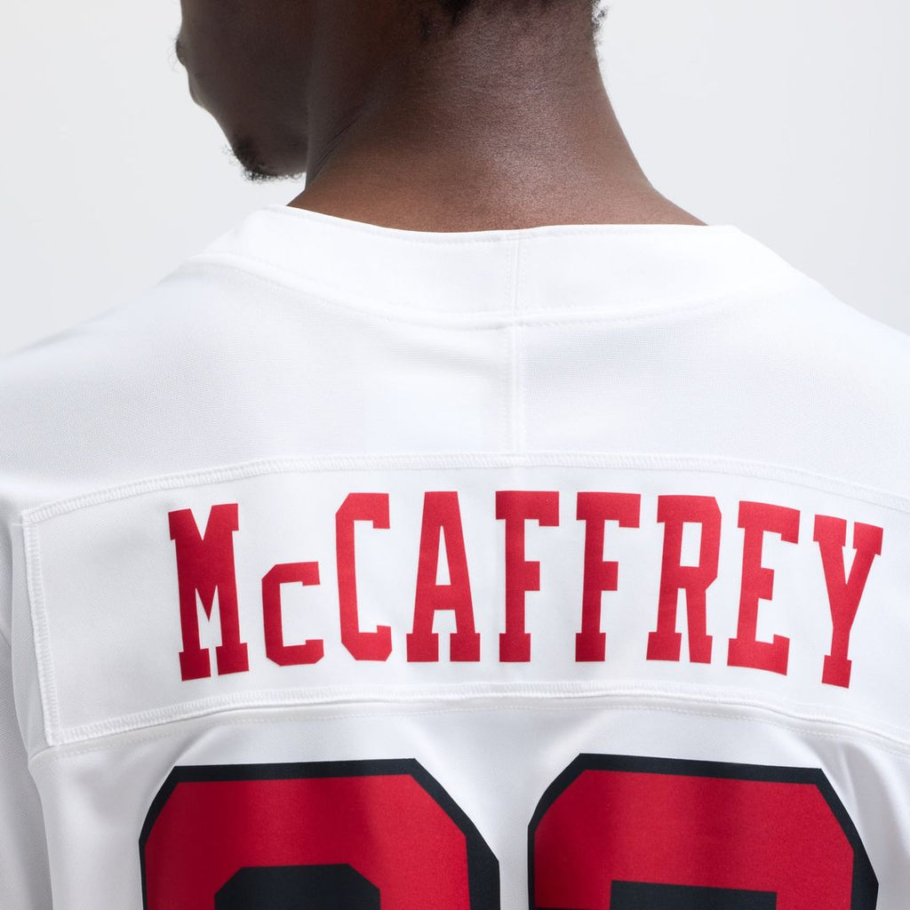San Francisco 49ers Christian McCaffrey White Vapor F.U.S.E. Limited 2nd Alternate Jersey