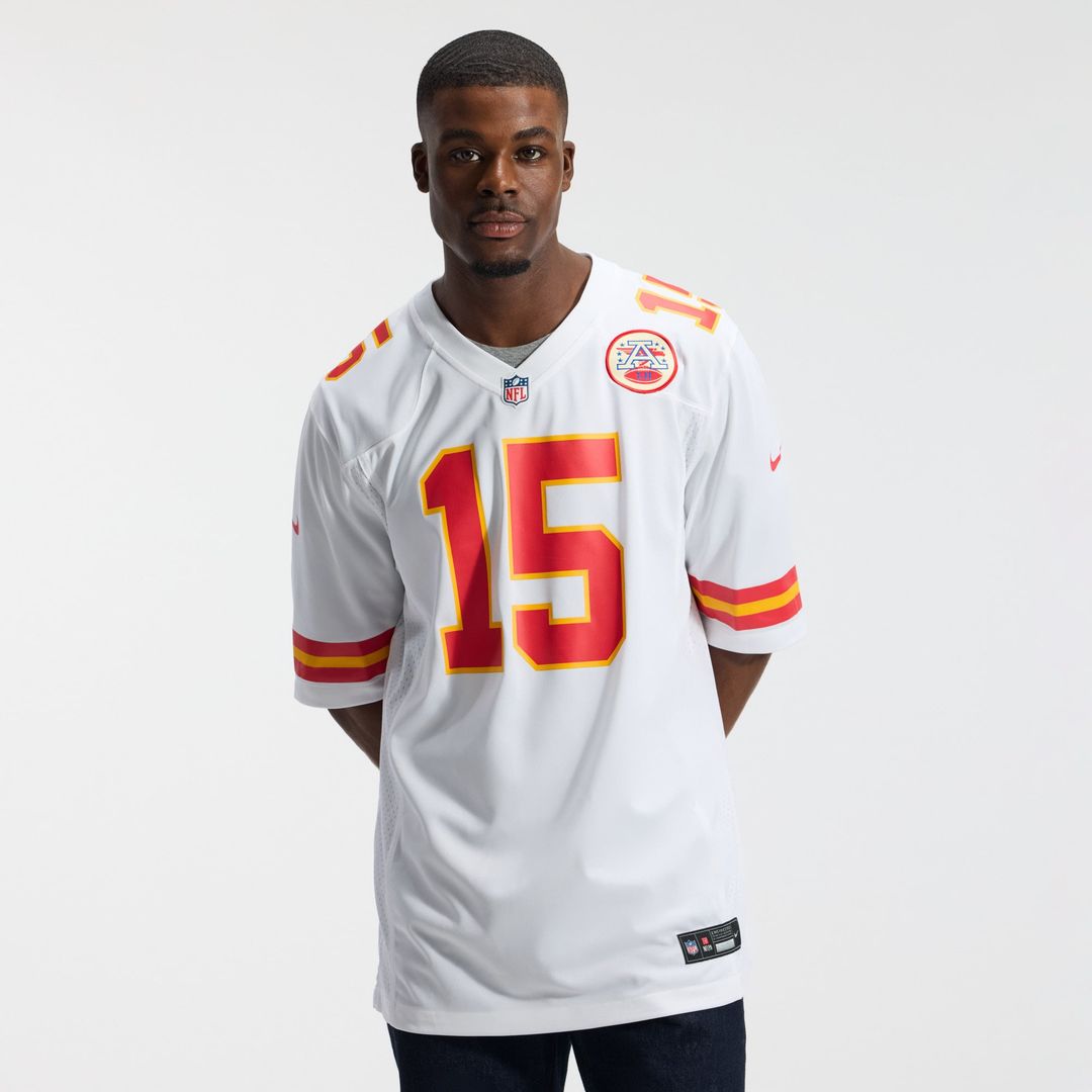 Kansas City Chiefs Patrick Mahomes Red Game Jersey