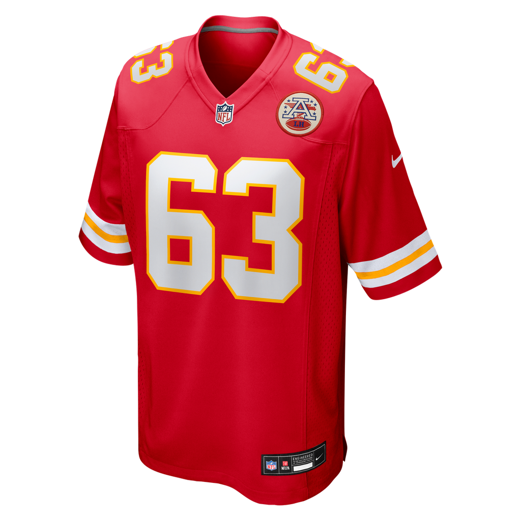 Kansas City Chiefs Willie Lanier Red Retired Player Jersey