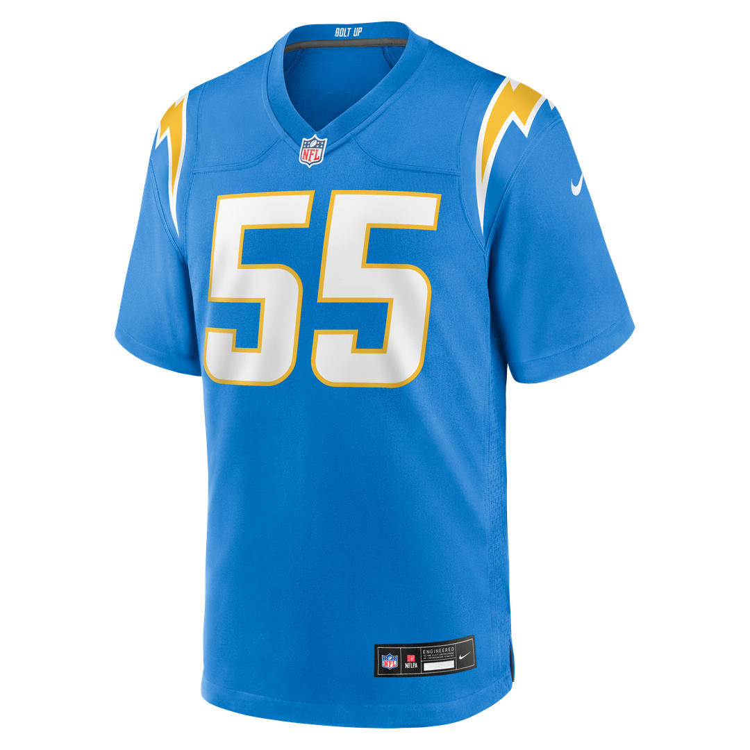 Los Angeles Chargers Junior Seau Powder Blue Game Retired Player Jersey
