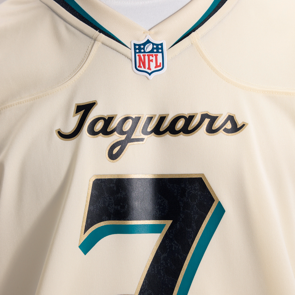 Jacksonville Jaguars Brian Thomas Jr. Natural 2026 Rivalries Collection Game Jersey