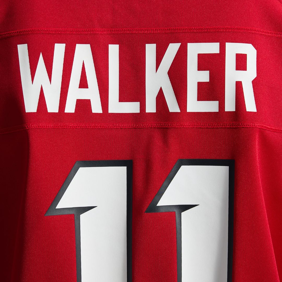 Atlanta Falcons Jalon Walker White Game Jersey