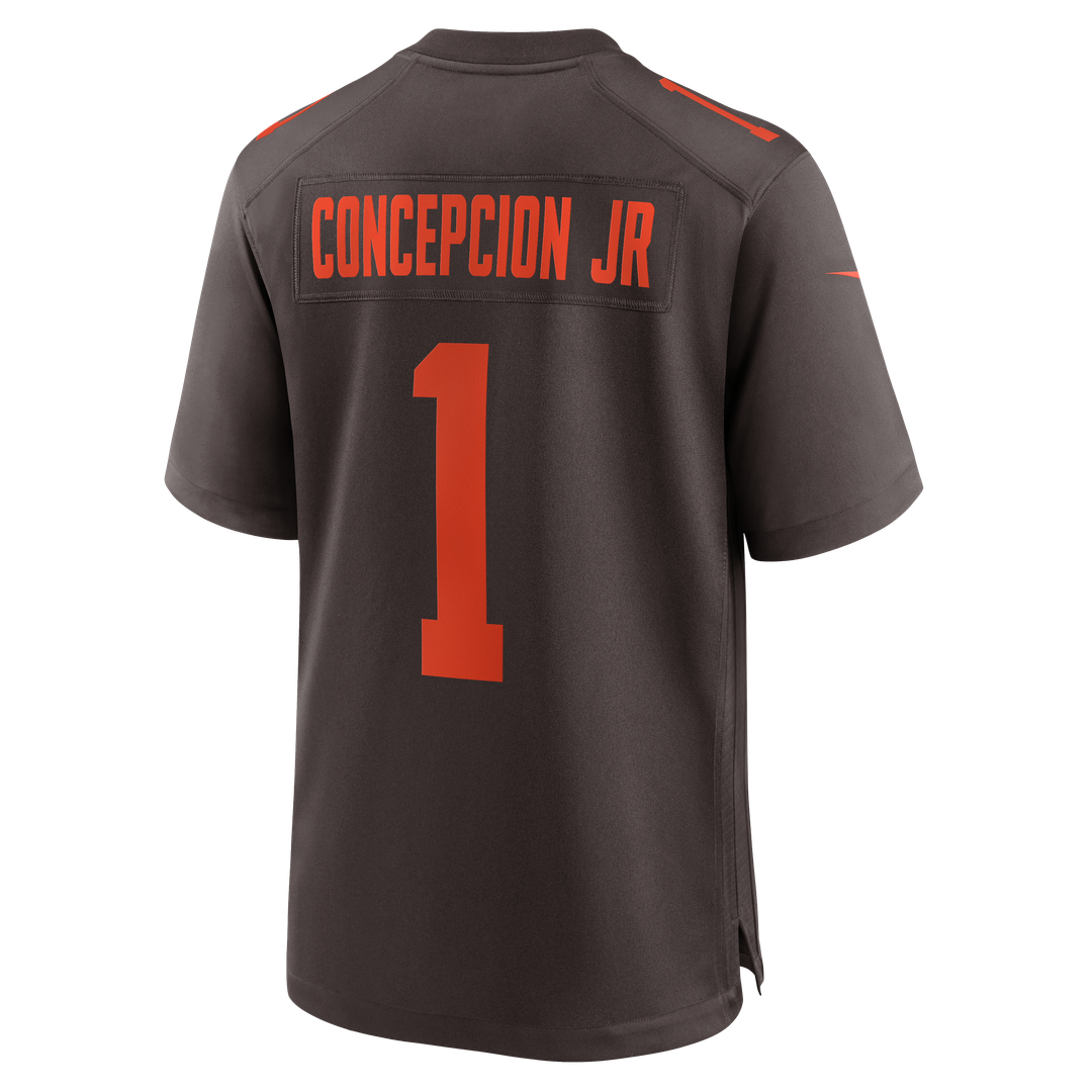Cleveland Browns KC Concepcion Jr. Brown Alternate Game Jersey