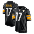 Pittsburgh Steelers Germie Bernard Black Game Jersey