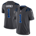 Indianapolis Colts Ahmad Sauce Gardner Anthracite 2026 Rivalries Collection Stitched Limited Jersey