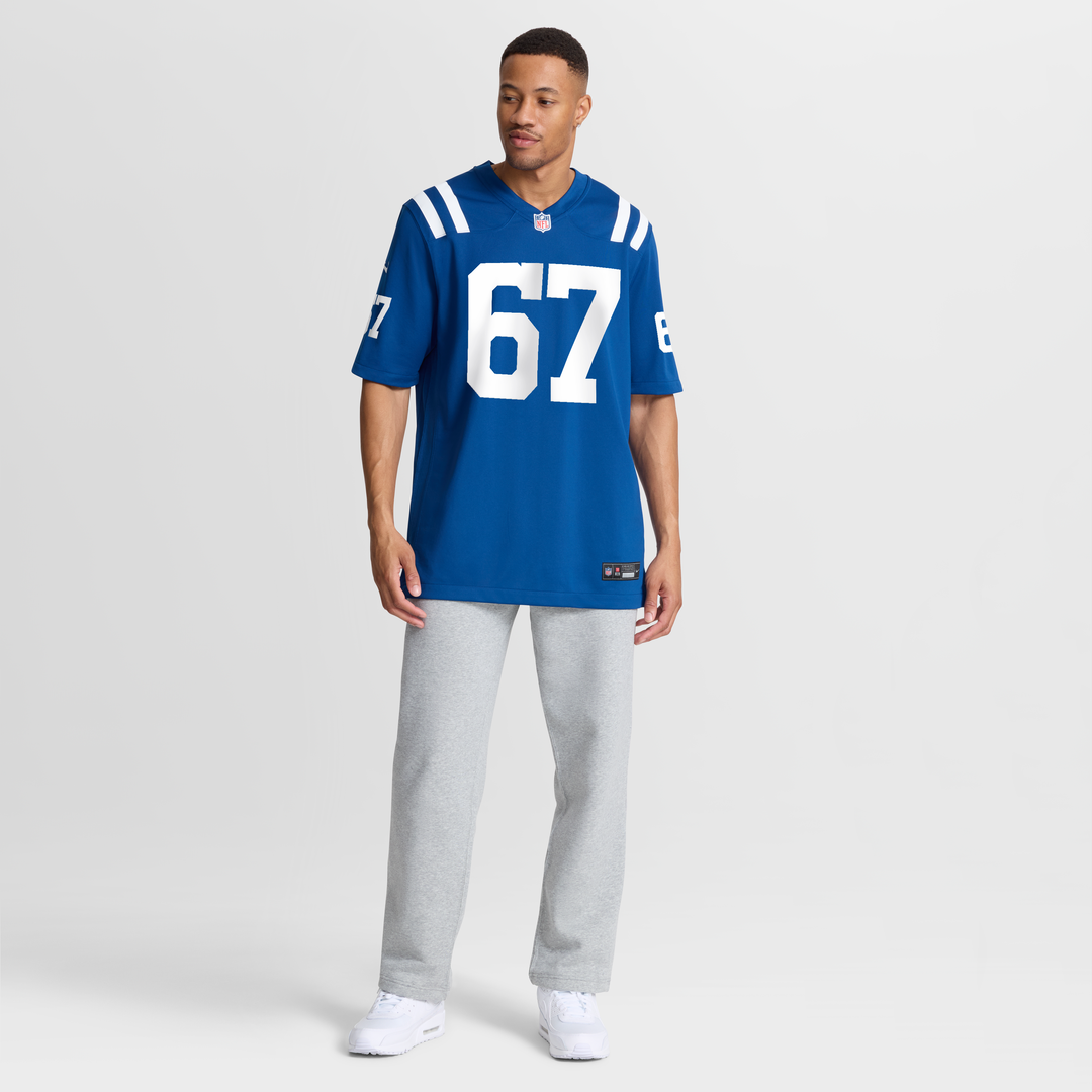Indianapolis Colts Luke Tenuta Royal Team Game Jersey