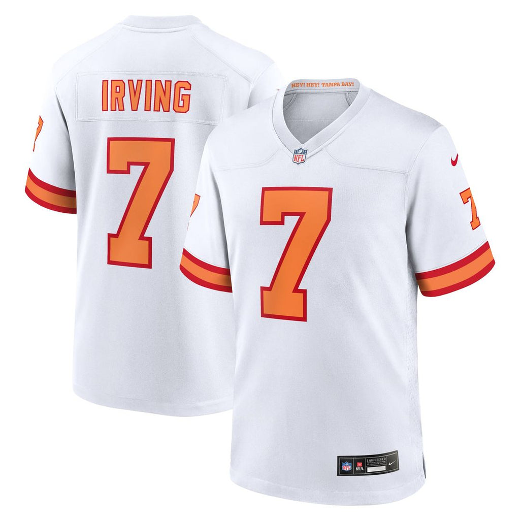 Tampa Bay Buccaneers '76 Bucky Irving White Game Jersey