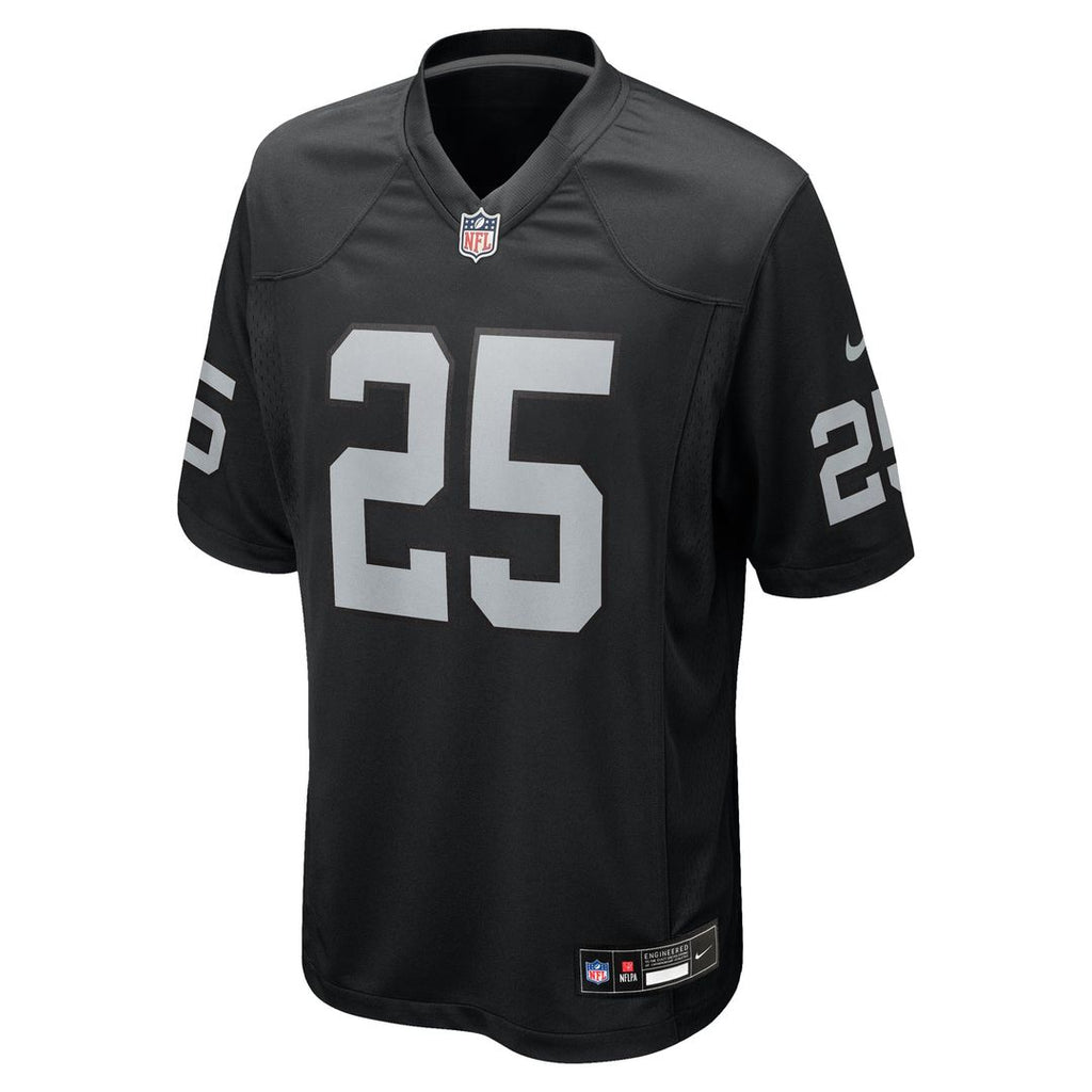 Las Vegas Raiders Fred Biletnikoff Black Game Retired Player Jersey