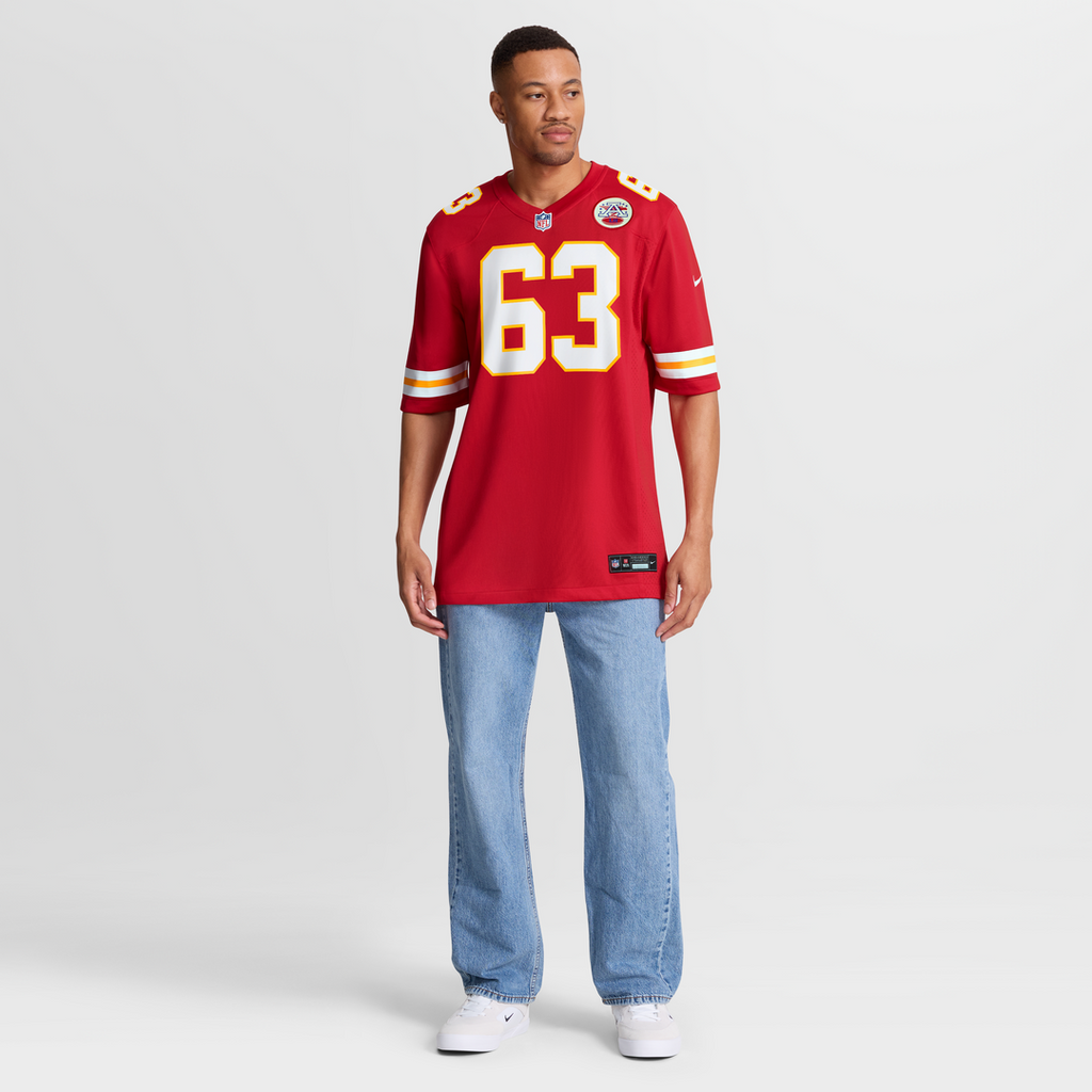 Kansas City Chiefs Willie Lanier Red Retired Player Jersey