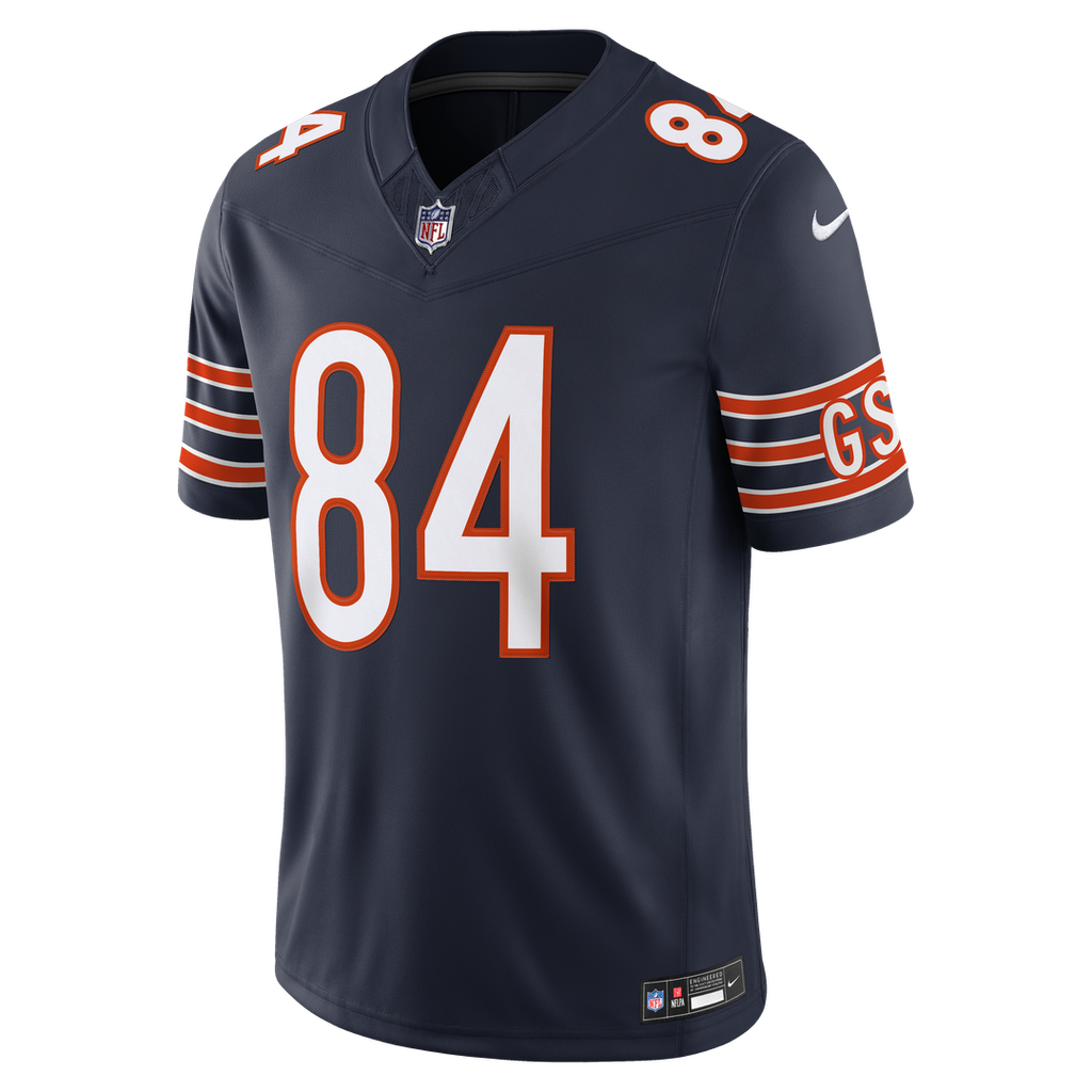 Chicago Bears Colston Loveland Navy Team Vapor F.U.S.E. Stitched Limited Jersey