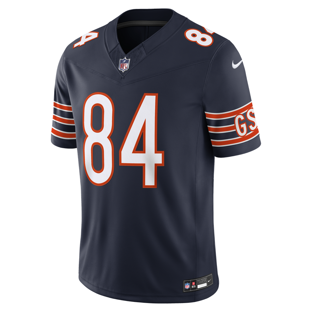 Chicago Bears Colston Loveland Navy Team Vapor F.U.S.E. Stitched Limited Jersey