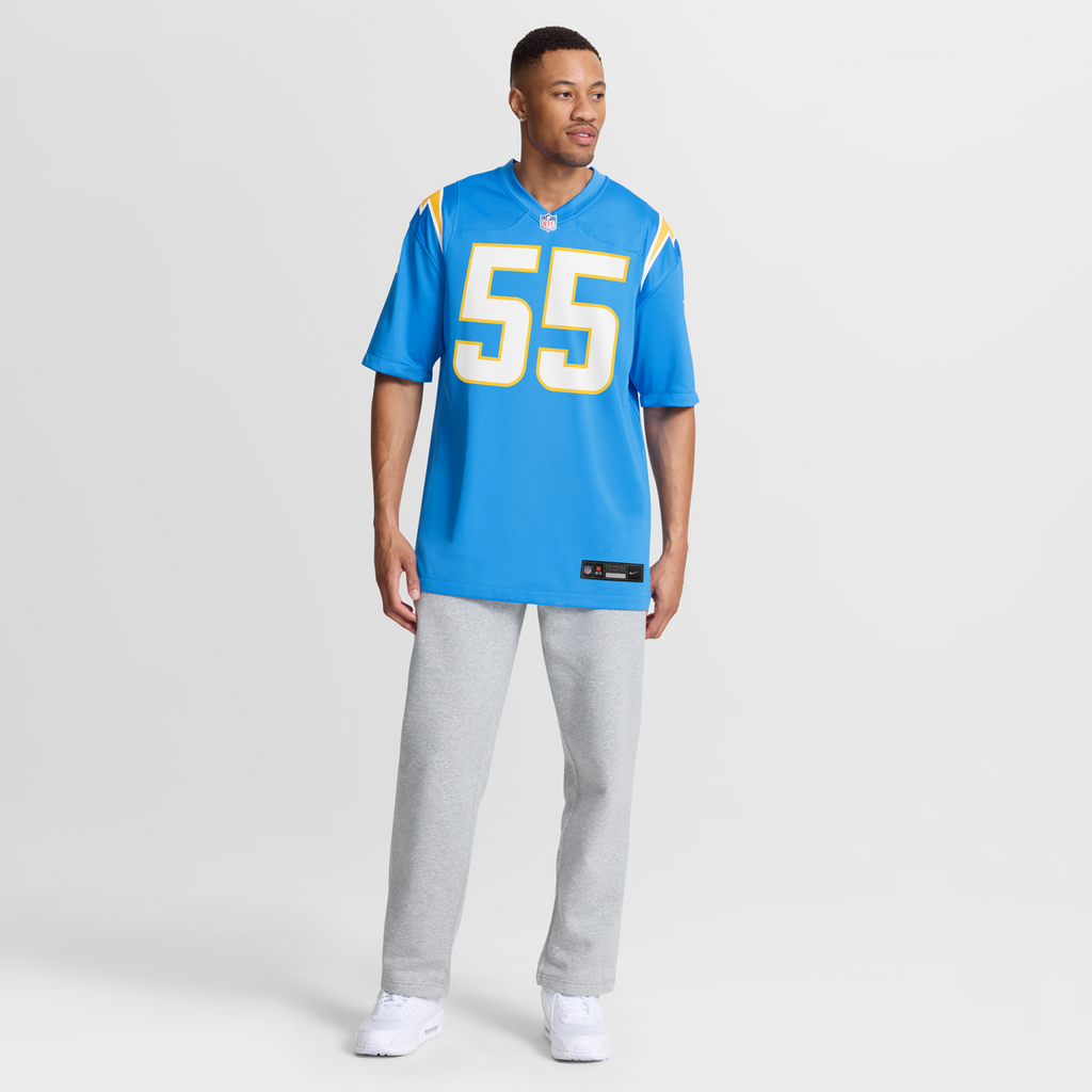 Los Angeles Chargers Junior Seau Powder Blue Game Retired Player Jersey
