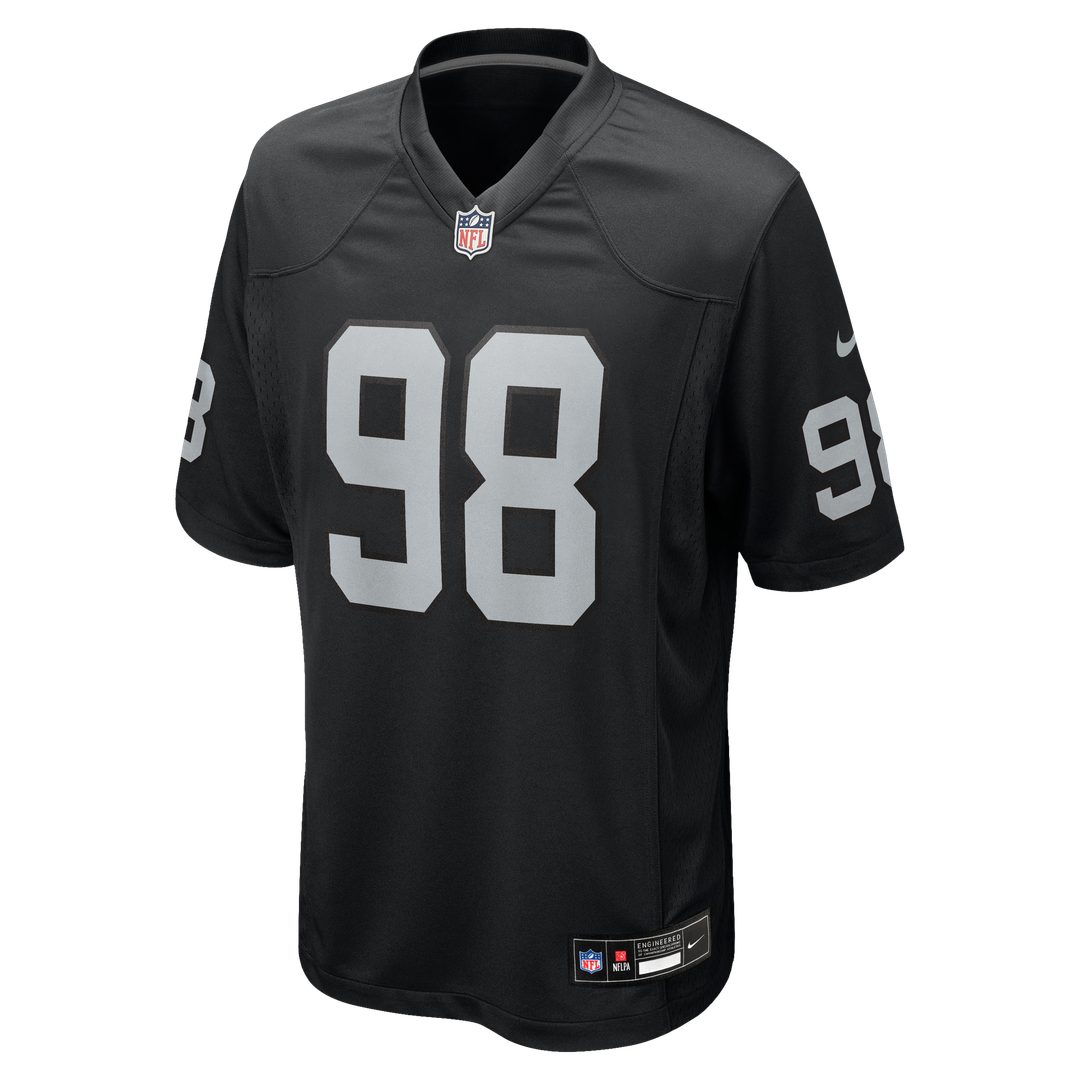 Las Vegas Raiders Maxx Crosby White Alternate Game Jersey