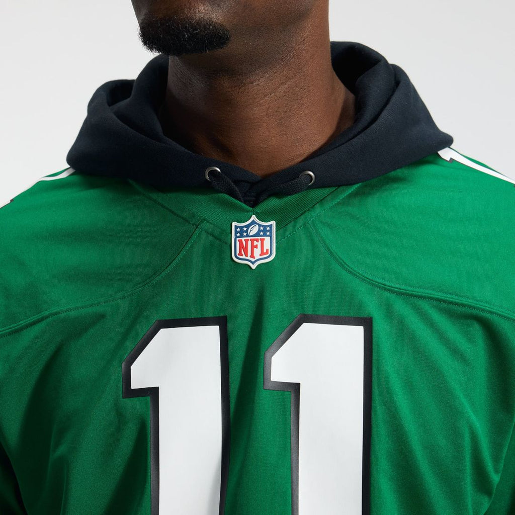 Philadelphia Eagles A.J. Brown Midnight Green Team Game Jersey