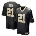 New Orleans Saints Justin Reid Black Team Game Jersey