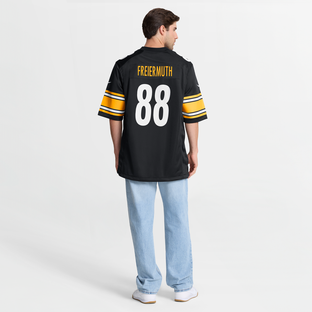 Pittsburgh Steelers Pat Freiermuth Black Game Jersey