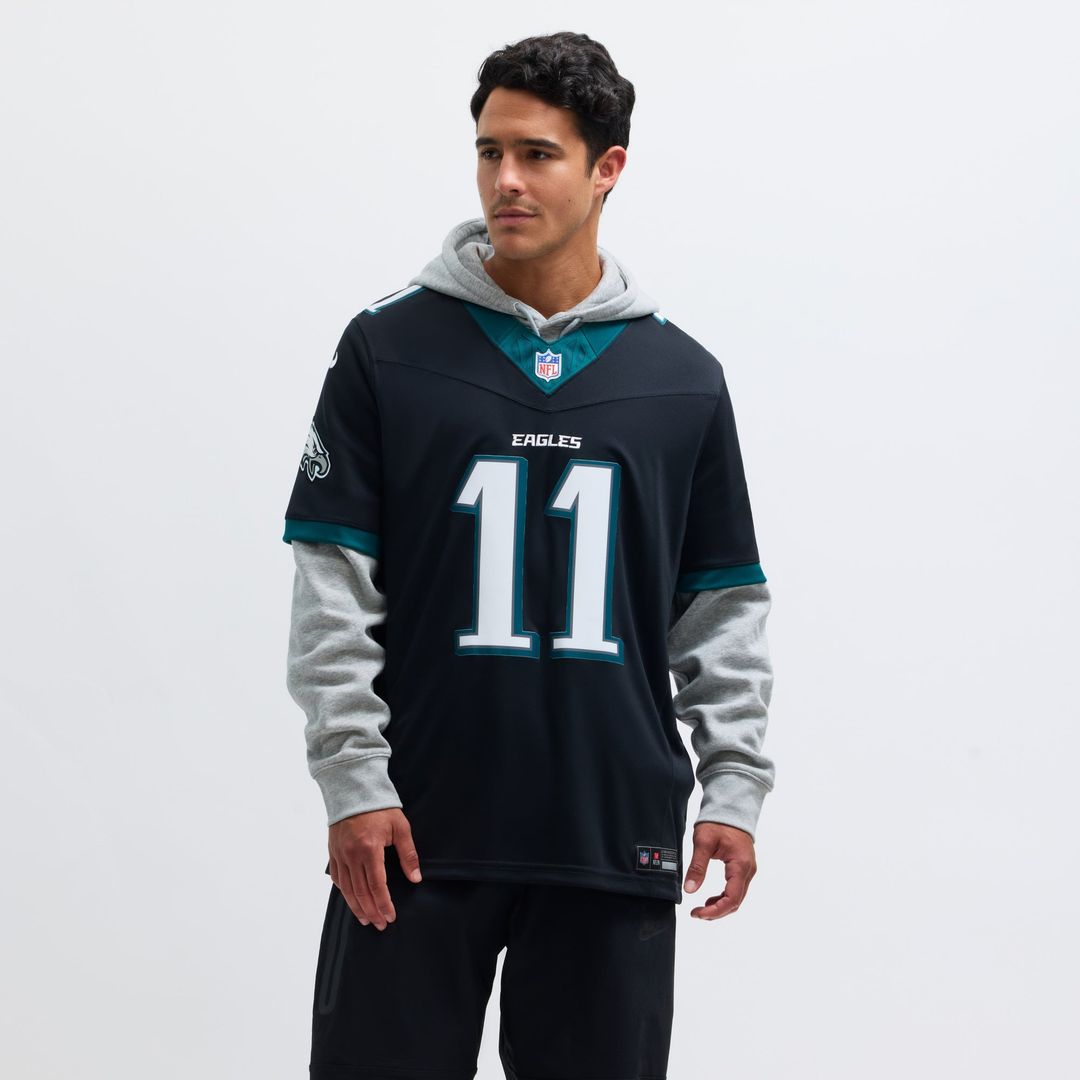 Philadelphia Eagles A.J. Brown Black Alternate Vapor F.U.S.E. Limited Jersey