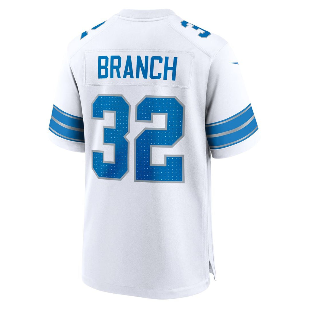 Detroit Lions Brian Branch Black Alternate Game Jersey