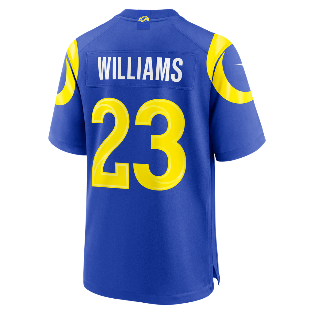 Los Angeles Rams Kyren Williams Classic Sol Game Jersey