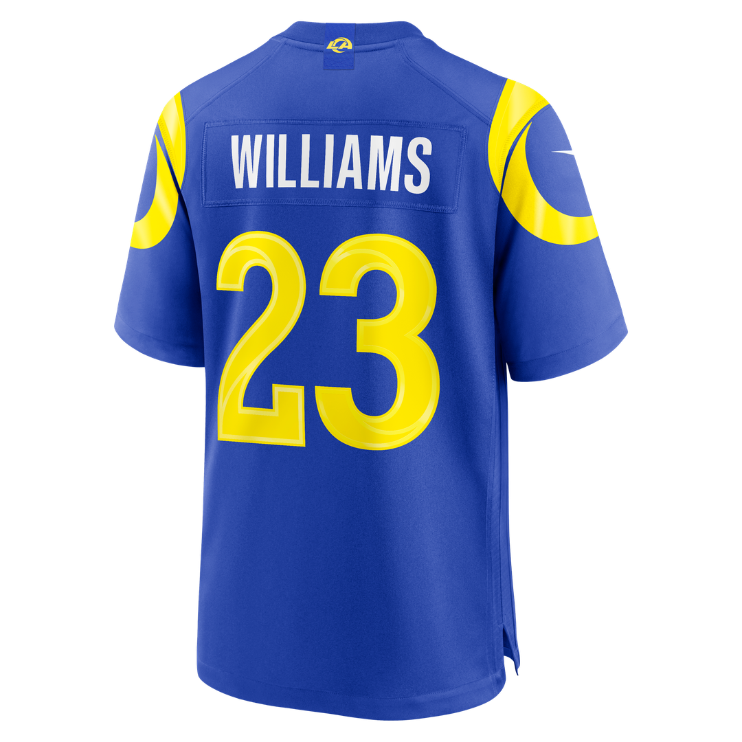 Los Angeles Rams Kyren Williams Classic Sol Game Jersey