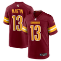 Washington Commanders Tay Martin Burgundy Team Game Jersey