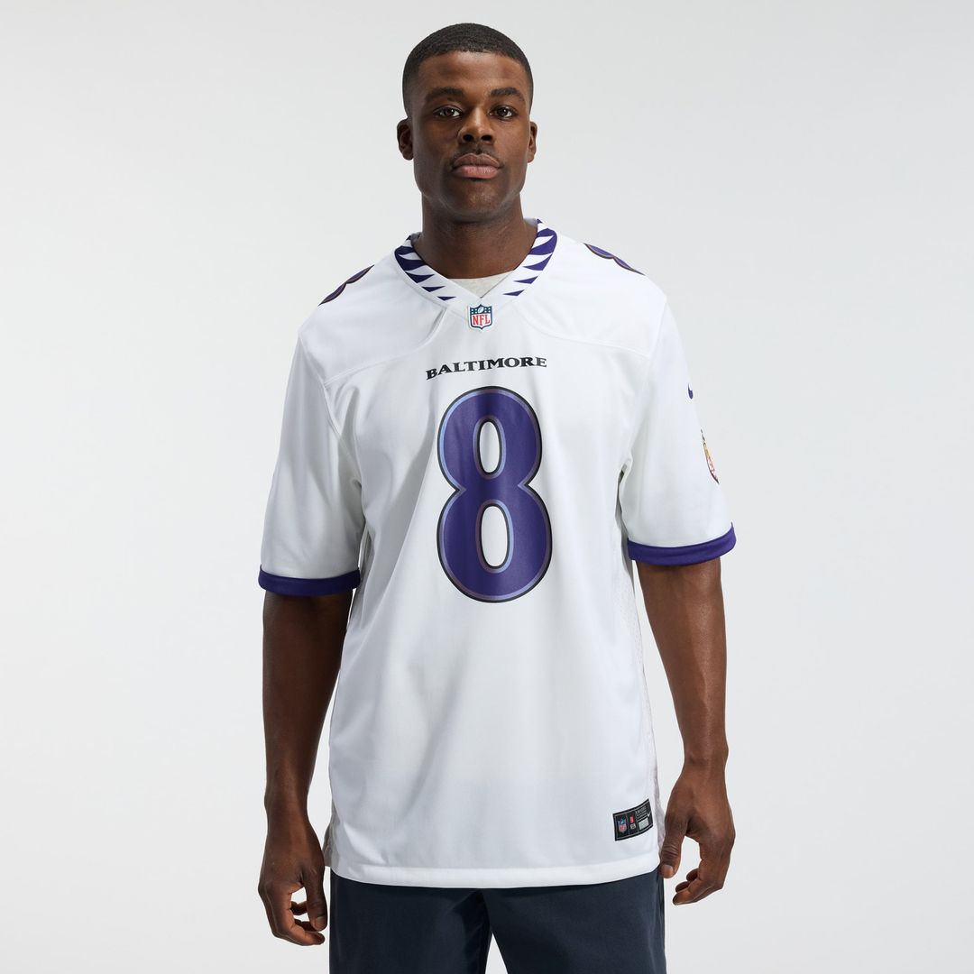 Baltimore Ravens Lamar Jackson Purple Alternate Game Jersey