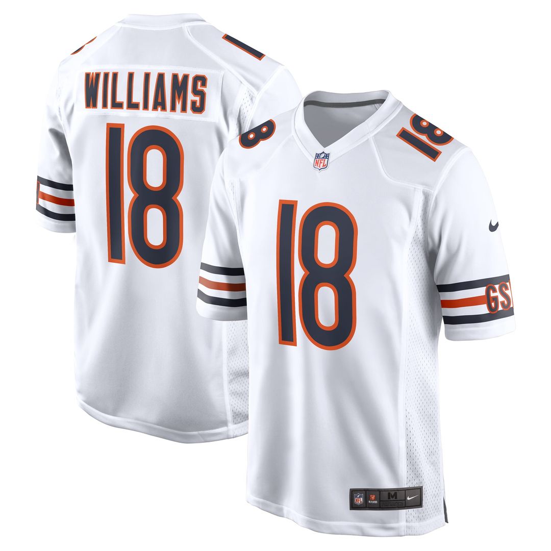 Chicago Bears Caleb Williams Navy Player Game Jersey