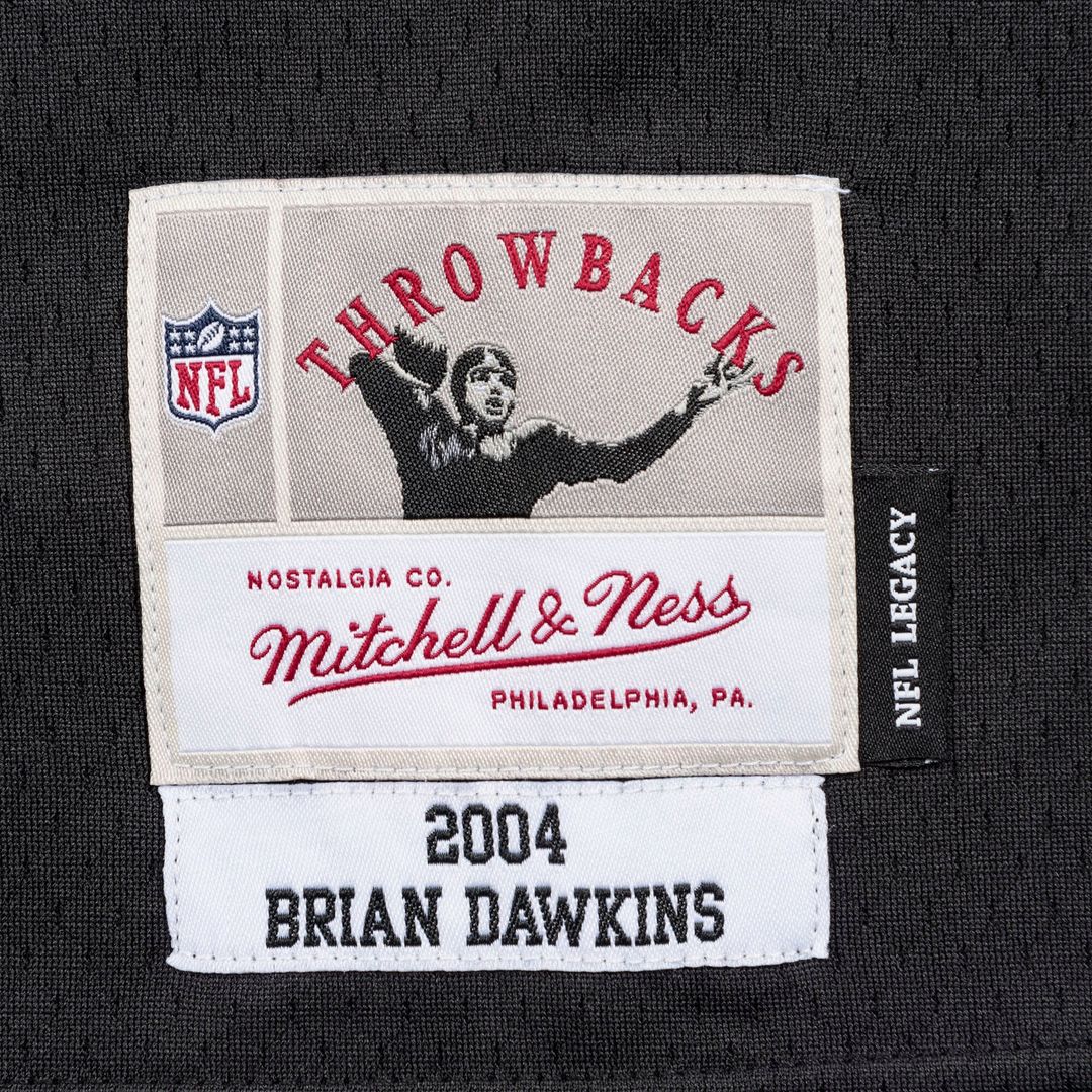 Philadelphia Eagles Brian Dawkins Mitchell & Ness Green Legacy Replica Jersey