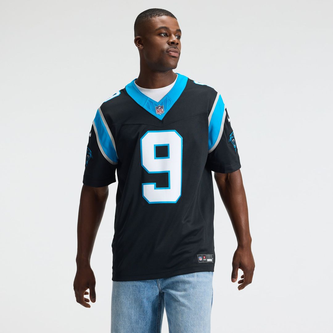 Carolina Panthers Bryce Young Blue Alternate Vapor F.U.S.E. Stitched Limited Jersey