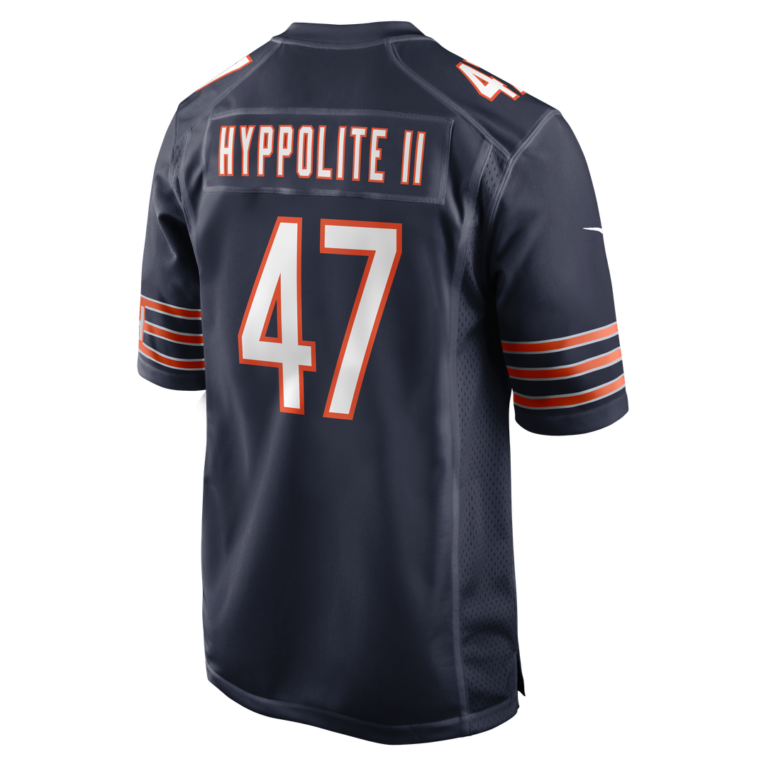 Chicago Bears Ruben Hyppolite II Navy Team Game Jersey