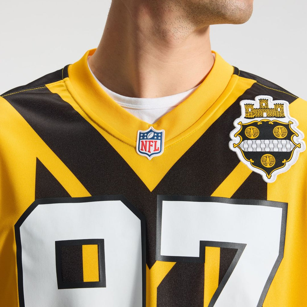 Pittsburgh Steelers Cameron Heyward Gold Alternate 1933 Throwback Game Jersey