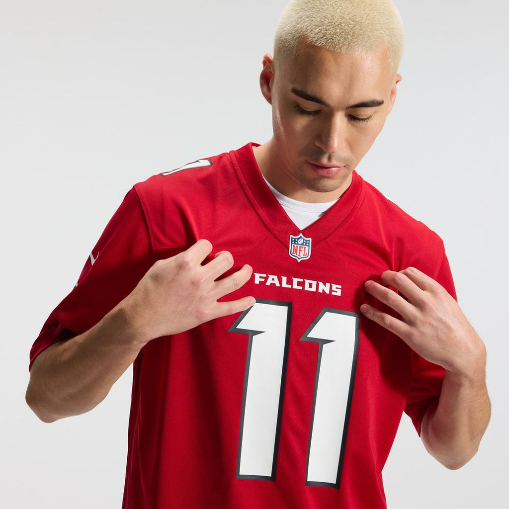 Atlanta Falcons Jalon Walker White Game Jersey