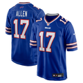 Buffalo Bills Josh Allen Royal Team Game Player Jersey