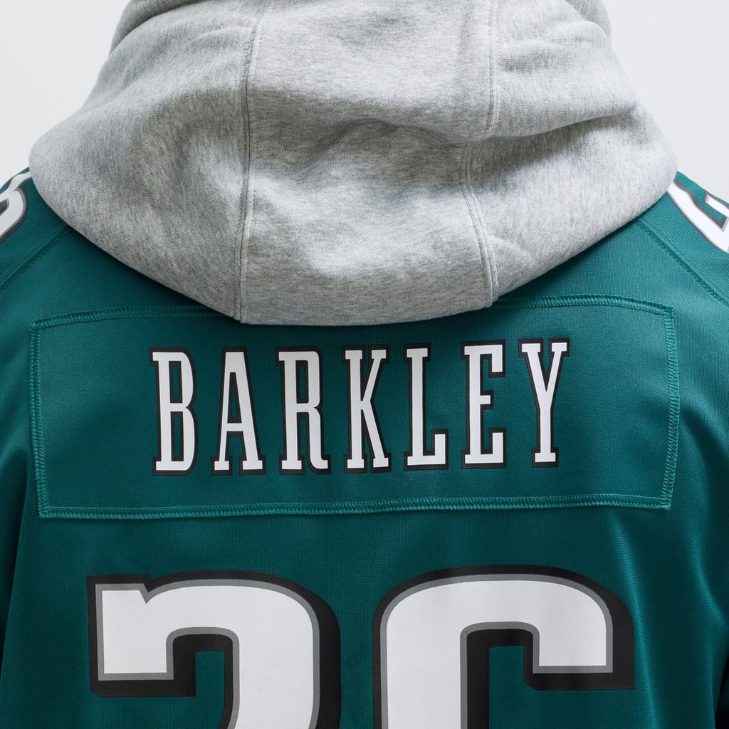 Philadelphia Eagles Saquon Barkley Black Alternate Game Jersey