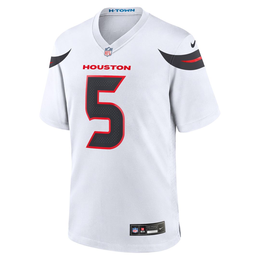 Houston Texans Jalen Pitre Navy Game Jersey