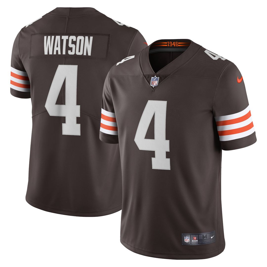 Cleveland Browns Deshaun Watson White 2021 Alternate Vapor Limited Jersey