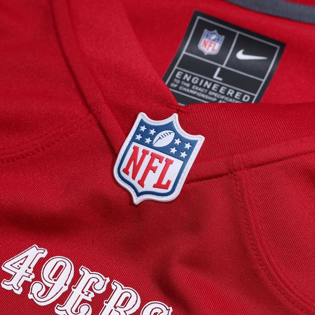 San Francisco 49ers Deebo Samuel Sr Scarlet Team Game Jersey