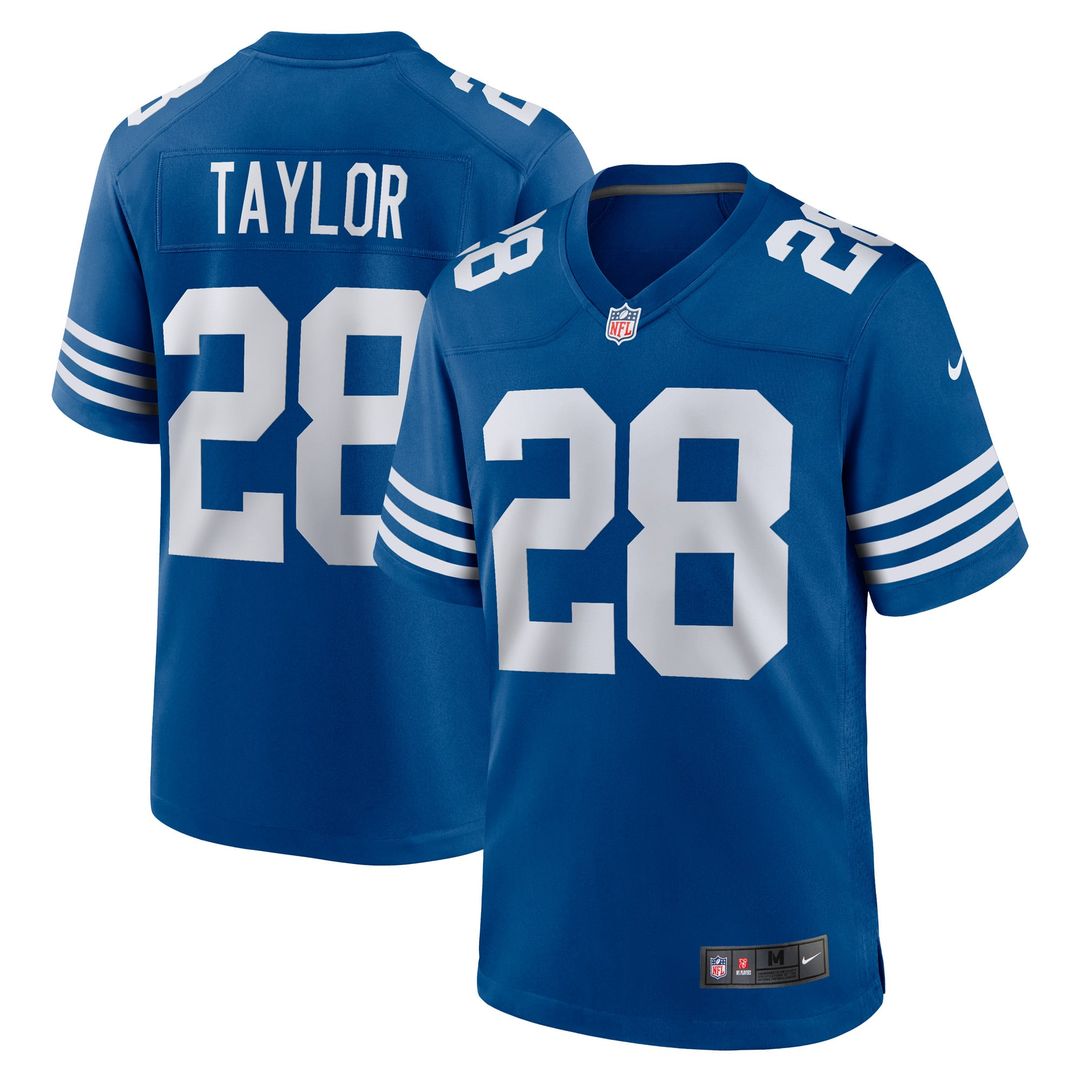Indianapolis Colts Jonathan Taylor White Player Game Jersey