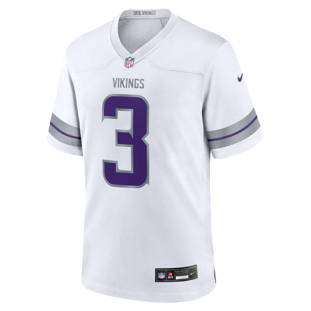 Minnesota Vikings Jordan Addison Purple Game Jersey