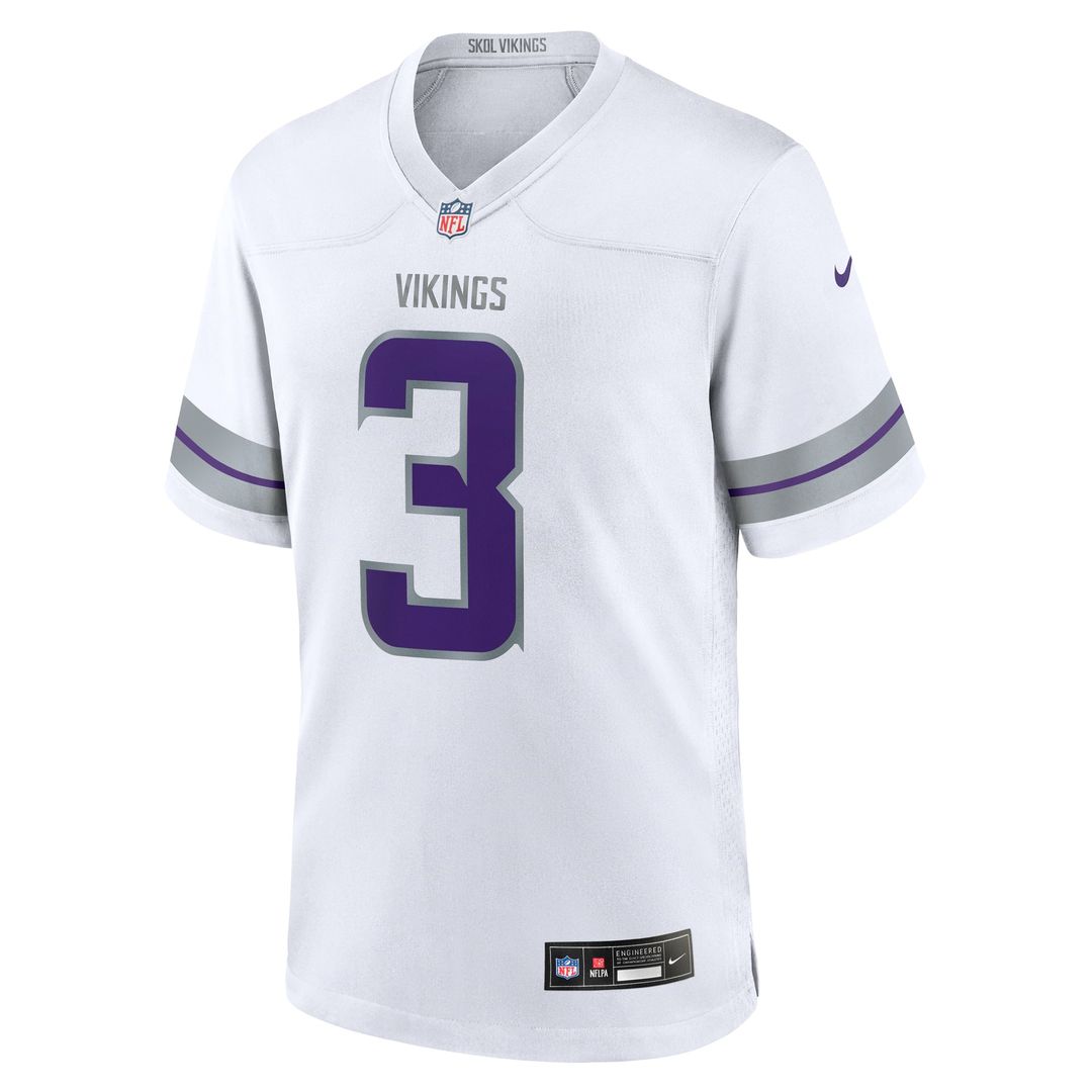 Minnesota Vikings Jordan Addison Purple Game Jersey