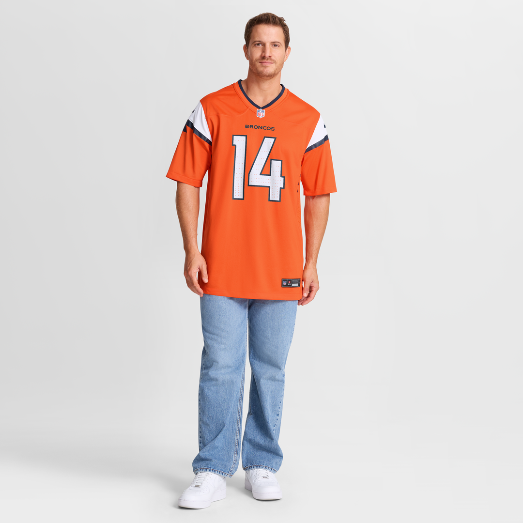Denver Broncos Courtland Sutton Orange Mile High Collection Game Jersey