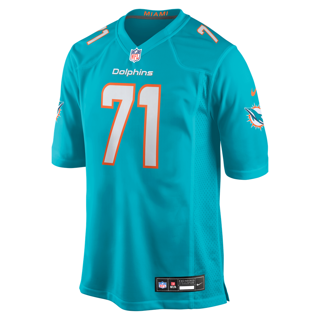Miami Dolphins Kion Smith Aqua Game Jersey